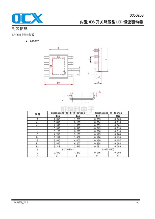 OC5020B OC5020B
