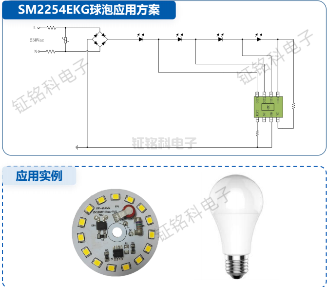 四段恒功率低THD恒流驅(qū)動(dòng)芯片SM2254EKG球泡燈應(yīng)用方案(圖2) SM2254EKG應(yīng)用方案.png